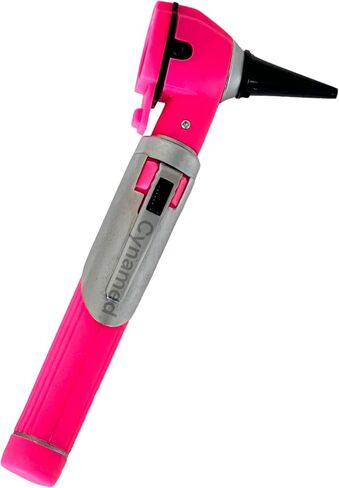 Cynamed Otoscope - Ear Scope with Light, Ear Infection Detector, Both Adult and Pediatric Disposable Specula Tips (Gray) in Saudi Arabia