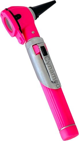 Cynamed Otoscope - Ear Scope with Light, Ear Infection Detector, Both Adult and Pediatric Disposable Specula Tips (Gray) in Saudi Arabia