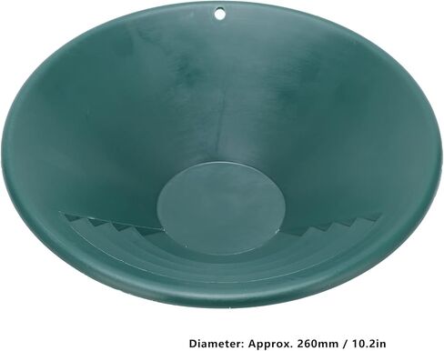 Gold Sorter 26×26×11 260mm Abs Gold Wash Tray Gold Sieve Sorter Washing Sieve Tray Accessory Wash Tray Green Gold Wash Tray in Saudi Arabia