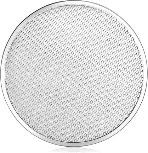 New Star Foodservice Restaurant-Grade Aluminum Pizza Baking Screen, Seamless (14-Inch (Pack of 6)) in Saudi Arabia