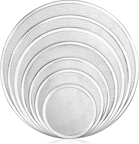 New Star Foodservice Restaurant-Grade Aluminum Pizza Baking Screen, Seamless (14-Inch (Pack of 6)) in Saudi Arabia