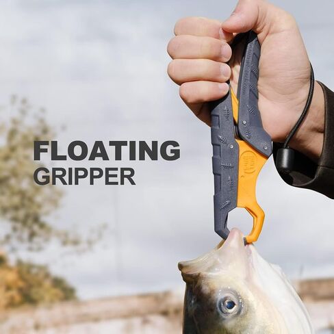 SNAIL TRAIL Fish Scale with 7.5'' Floating Lip Gripper, 50 lbs Digital Fishing Weigher with Hook & Clamp, Tournament Bass Culling Scale with 8 Srorage Bins, Boat Hanging Weight Scale, Gifts for Men in Kuwait