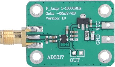 كاشف اللوغاريتمي AD8317 ‑55DBM إلى 0DBM 1M - 10000MHz متر طاقة RF لقياس الطاقة in Kuwait