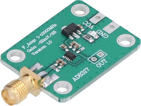 كاشف اللوغاريتمي AD8317 ‑55DBM إلى 0DBM 1M - 10000MHz متر طاقة RF لقياس الطاقة in Kuwait