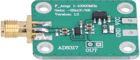 كاشف اللوغاريتمي AD8317 ‑55DBM إلى 0DBM 1M - 10000MHz متر طاقة RF لقياس الطاقة in Kuwait
