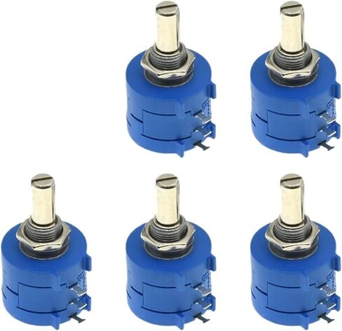 1-20pcs 3590s Potentiometer-2-103 1K 2K 5K 10k 20K 50K 100K 100R 200R 500R Precision Multi- Turn Quality Adjustable Resistor(200 Ohm) in Saudi Arabia