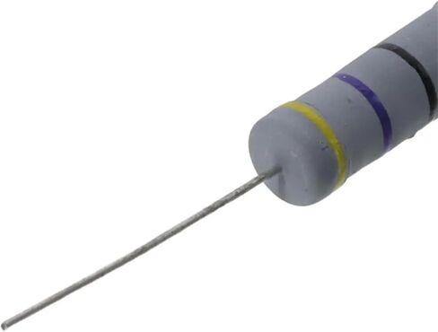 Metal Oxide Film 47 Ohm Resistor 5W 5% Tolerance Resistors Flame Proof Lead and Experiments(10pcs) in Saudi Arabia