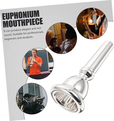 الملحقات المطلية بالفضة في Euphonium للمبتدئين والمهنيين الذين ينتجون صوتًا غنيًا للاعبين في Euphonium للطلاب والمعلمين in Saudi Arabia
