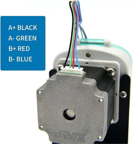 KDS Peristaltic Pump 24V Tube 3.2 * 6.4mm with Stepper Motor and 220V Syncrocoush Motor Dosing Pump for Lab KDS-FB(Kds-fb-3n16b) in Kuwait