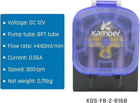 KDS Peristaltic Pump 24V Tube 3.2 * 6.4mm with Stepper Motor and 220V Syncrocoush Motor Dosing Pump for Lab KDS-FB(Kds-fb-3n16b) in Kuwait