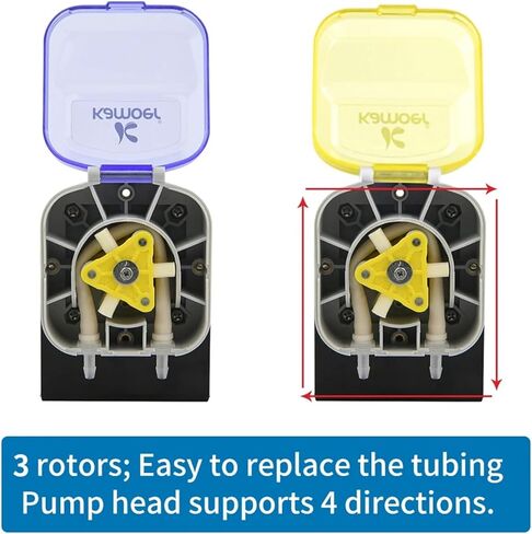 KDS Peristaltic Pump 24V Tube 3.2 * 6.4mm with Stepper Motor and 220V Syncrocoush Motor Dosing Pump for Lab KDS-FB(Kds-fb-3n16b) in Kuwait
