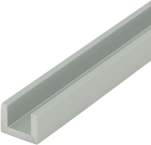 Outwater Satin Finish 5/16 '' Inside Dimension Aluminium U-channel 36 '' الطول (حزمة 4) alu148-s c-channel in Saudi Arabia