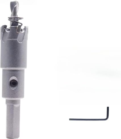 3/4" (19mm) TCT Hole Saw Kit for Hard Metal Tungsten Carbide Tipped Hole Saw Drill Bit with Titanium-Plated Pilot Drill Bit for Metal, Stainless Steel, Iron, Plastic in Saudi Arabia