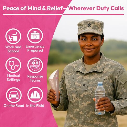 Pee Funnel for Women, Disposable Female Urinal Stand to Pee, 20 CT | Patented leak-proof disposable recyclable design for travel & camping essentials airplane road trips cruise glamping outdoors in Kuwait