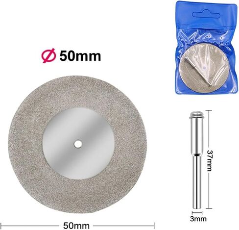 Grinding Wheel Angle Grinder Polishing 1pc 40/50/60mm Grinding Wheel Metal Cutting Disc Cut Off Mi ni Sawes Bladeing with Mandrel for Wood Stone Plastic Cutting Tools(40mm) in Saudi Arabia