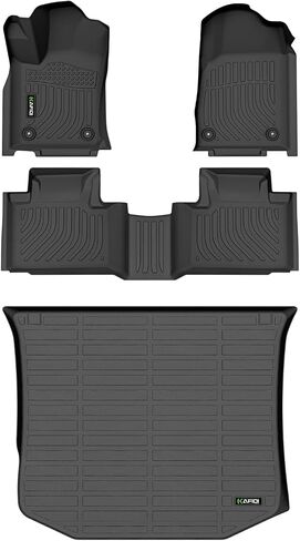 Hafidi® Floor Mats & Cargo Liner Tet for 2024 2025 BMW 5 Series G60 (530i/530i XD/540i/540i in Kuwait