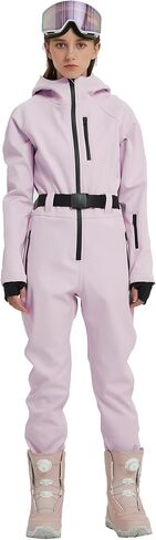 Womens Snow Suits One Piece Jumpsuit Ski Outfits Clothes Coveralls Snowboards Onesies Waterproof Insulated for Outdoor in Saudi Arabia
