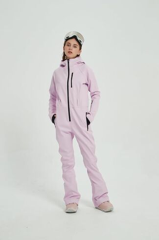 Womens Snow Suits One Piece Jumpsuit Ski Outfits Clothes Coveralls Snowboards Onesies Waterproof Insulated for Outdoor in Saudi Arabia