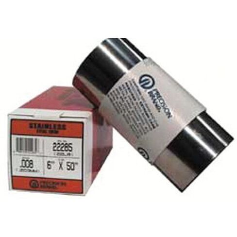 Stainless Steel Shim Stock Rolls - 22l6 .006 ss shimstock 6"x50 in Saudi Arabia