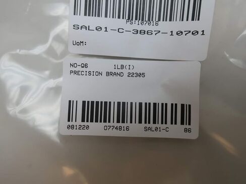 PRECISION BRAND 22305 Stainless Steel Shim 6IN X 50IN X 0.009IN Gauge in Saudi Arabia