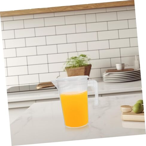 تخرج من Pretyzoom ، تخرج من إبريق مع غطاء منزلق على جانب مزدوج لقياس المطبخ السائل الدقيق للخبز الطهي في الهواء الطلق الاستخدام في الهواء الطلق in Kuwait