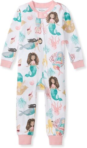 بيرت بيز بيبي بيبي فتيات الفتيات بيجامات ، PJs نائم واحد من قطعة واحدة ، وملاءمة غير قابلة للانزلاق-الرضع 12 و 18 و 24 شهرا in Saudi Arabia