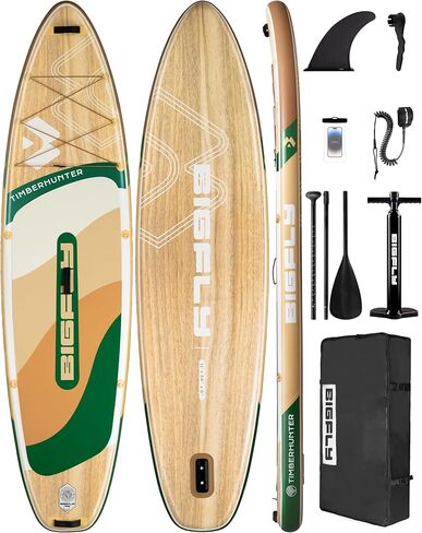 Bigfly قابلة للنفخ قابلة للوقوف Paddle Board 11 '*34 "*6" ، تفجير لوحة مجداف للبالغين ، مع زعانف قابلة للفصل ، مضخة ، مجداف عائم ، مقود السلامة ، حقيبة الظهر in Saudi Arabia