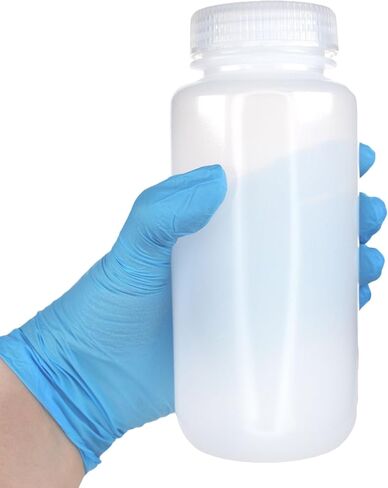 EISCO -زجاجات كاشف LDPE بعرض 500 مل مع أغطية البولي بروبيلين ، حزمة من 12 ، حاويات مختبرات غير قابلة للشفقة ، من -100 إلى 80 درجة مئوية in Saudi Arabia