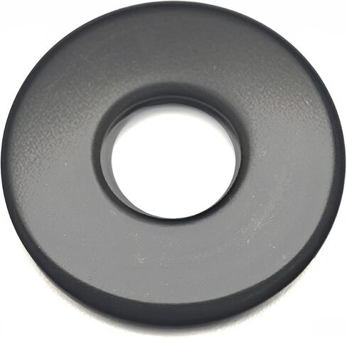 50 PCS 1/4" Washers Flat, 7/10" OD, Black Electroplated Flat Washers Made of Stainless Steel 18-8(304), Flat Washer for Decorating Parts in Kuwait