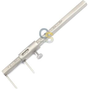 Dental Micro Boley Gauge Material Teeth Size Measurement Restorative G.S Instruments by G.S Online Store in Kuwait
