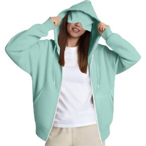 yraetenm zip up hoodie women fashion mode mode hoodie مع قناع العين السترات الصوفية المريحة مع جيوب in Kuwait