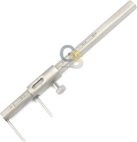 Dental Micro Boley Gauge Material Teeth Size Measurement Restorative G.S Instruments by G.S Online Store in Kuwait