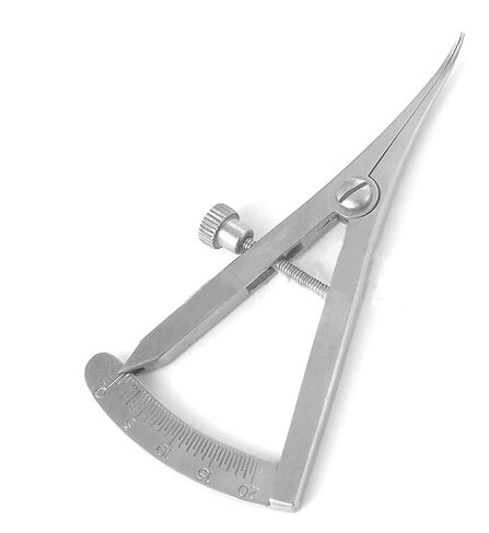 ODONTOMED2011® CASTROVIEJO CALIPER تخرجت من 0-20 مم أدوات الأسنان المنحنية من الفولاذ المقاوم للصدأ in Saudi Arabia