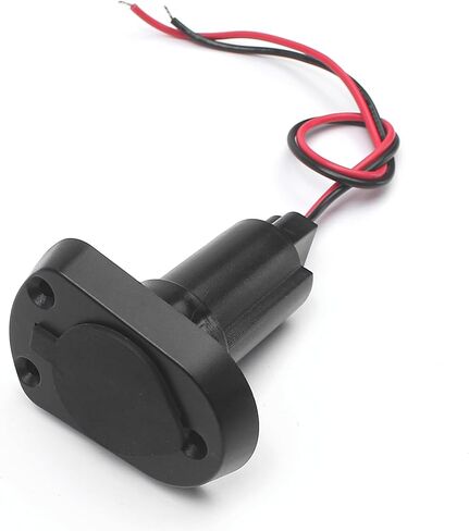 Boat Stern Light Socket Base Fit 3/4" Diameter 2-Prong for Most of The Navigation, All-Round Lights and Flag Pole, 2 Pin Nylon Top Plug-In Bow Light Cap Base Replacement for Marine Boat Anchor in Saudi Arabia