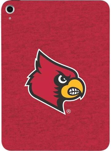 Skinit Decal Tablet Skin Compatible with iPad 11th Gen (2025) - Officially Licensed University of Louisville Red Background Design in Saudi Arabia
