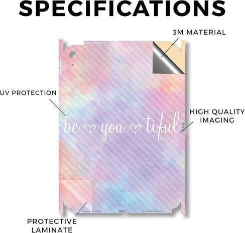 كربون ألياف ipad الجلد متوافق مع Apple iPad A16 11 Gen (2025) - Patriot - Premium 3M Vinyl Protction Wrap Cover - من السهل تطبيق | مصنوع في الولايات المتحدة الأمريكية من قبل Mayyskins in Saudi Arabia