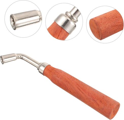 Toyandona Dulcimer Tuning Wretch Tool Design Octagonal Design for Easy Tone Date مع مقبض مريح Dulcimer Spanner للموسيقيين والأدوات in Saudi Arabia