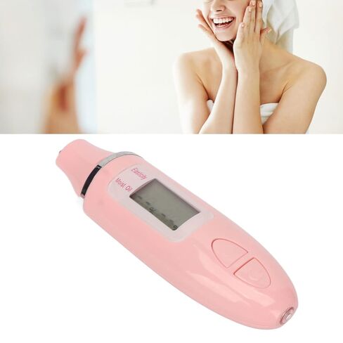 Digital Skin Meter Portable Skin Analyzer High Accuracy Probe for Beauty Salon Spa Home Facial Care ABS Material 5.2oz in Kuwait