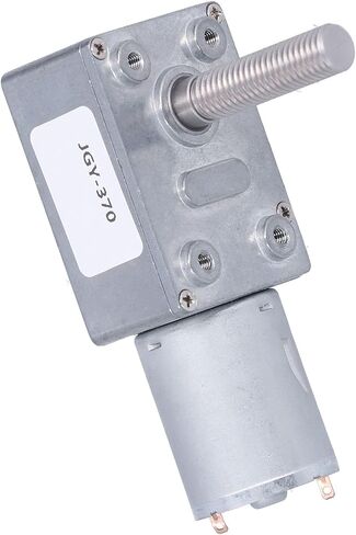 JGY-370 Industrial Drive Motor M8 Threaded Shaft Low Speed Motor Self-Locking Motor(DC12V 10RPM),Geared Motor in Saudi Arabia