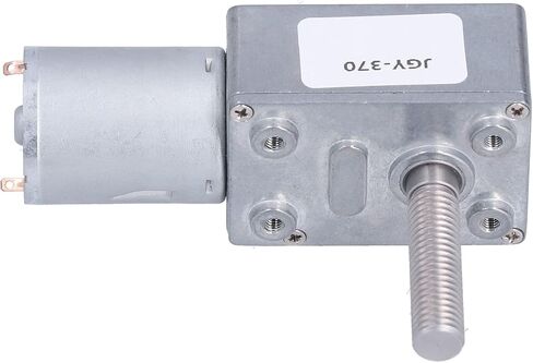 JGY-370 Industrial Drive Motor M8 Threaded Shaft Low Speed Motor Self-Locking Motor(DC12V 10RPM),Geared Motor in Saudi Arabia