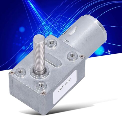 JGY-370 Industrial Drive Motor M8 Threaded Shaft Low Speed Motor Self-Locking Motor(DC12V 10RPM),Geared Motor in Saudi Arabia