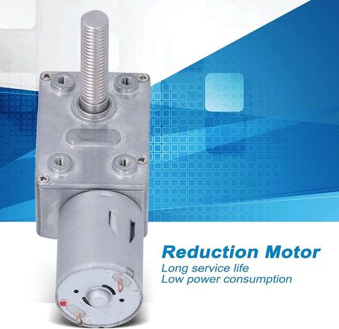 JGY-370 Industrial Drive Motor M8 Threaded Shaft Low Speed Motor Self-Locking Motor(DC12V 10RPM),Geared Motor in Saudi Arabia
