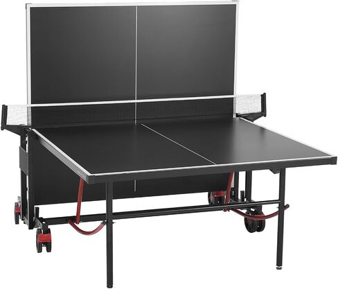 طاولة Vevor Ping Pong ، لعبة تنس الطاولة المهنية ، داخلي/في الهواء الطلق ، طاولة تنس الألومنيوم من الألومنيوم ، طاولة قابلة للطي محمولة مع شبكة مشبك سريعة وعجلات كبيرة قابلة للقفل ، 10 دقائق التجميع in Saudi Arabia