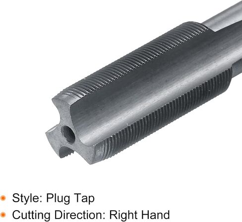 Harfington M10x0.5 متري متري ، TAP 6542 COBALT عالية السرعة الصلب TICN قابس المغلفة النقر يمينًا مستقيمًا in Saudi Arabia