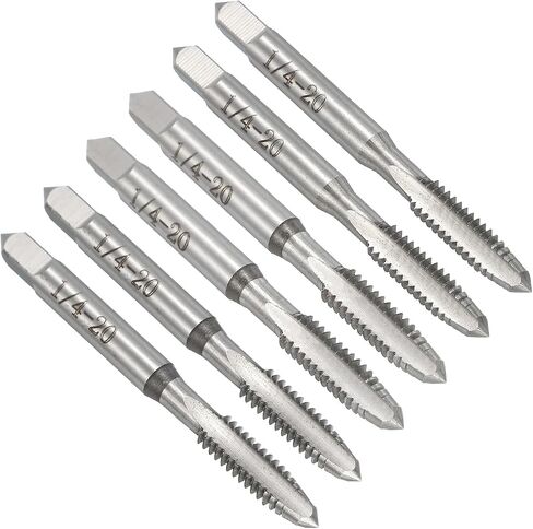 UXCELL 2 SET TAP TAP SET ، 1/4-20 UNC 2B THREAP TAPER + PLUP + TAPS BOTTOR in Kuwait