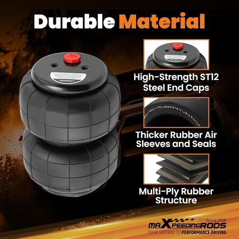MaxPeedingrods 2500 رطل حقيبة تعليق الهواء 1/2 " in Saudi Arabia