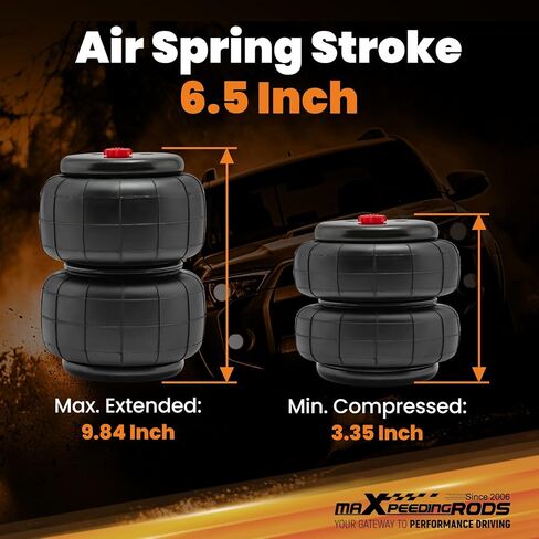 MaxPeedingrods 2500 رطل حقيبة تعليق الهواء 1/2 " in Saudi Arabia