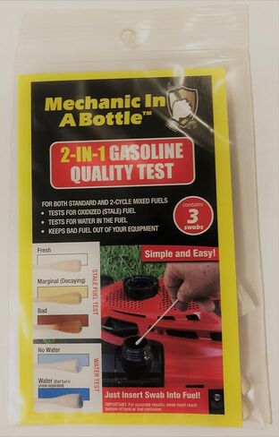 Mechanic In A Bottle 2-In-1 Gasoline Quality Test 0.3 oz. in Saudi Arabia