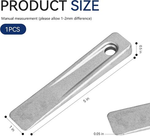 5 Inch Steel Wedges, Set Up Wedge, Metal Wedges for Welding, for Setting Up Work on Planers, Shapers, Milling Machines in Saudi Arabia