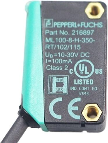 ML100-8-H-350-RT/102/115 مستشعر قمع الخلفية. مسافة الكشف هي 5-350 مم 10-30VDC و in Saudi Arabia